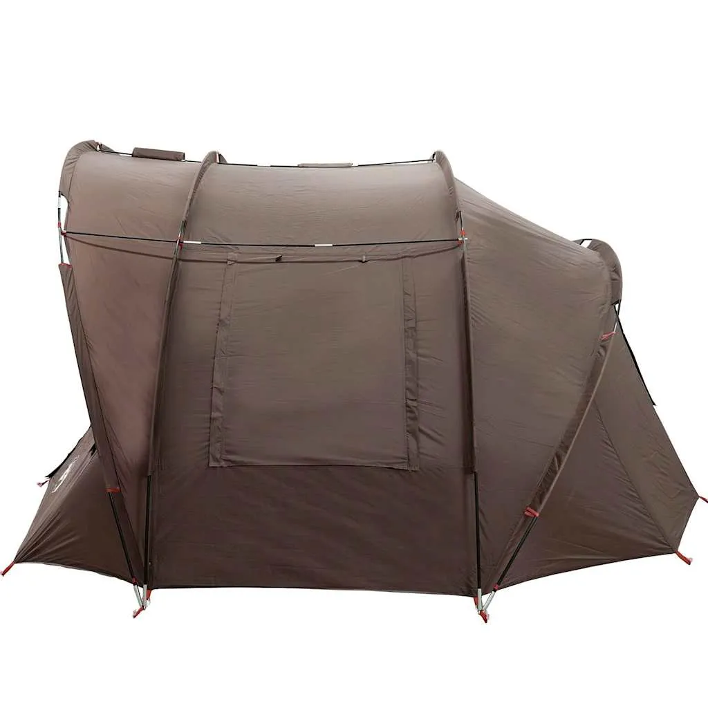 Angelzelt Campingzelt 330x315x176 cm Braun wasserdicht