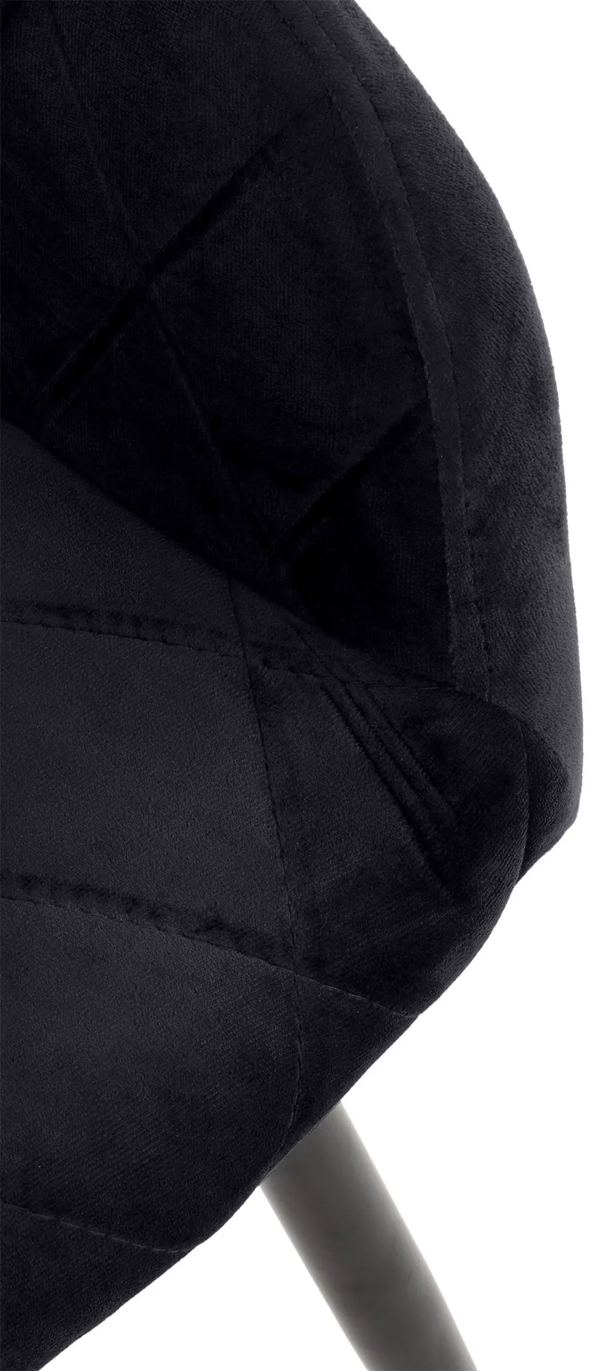 Esszimmerstuhl Shila 84x47x44 cm schwarz