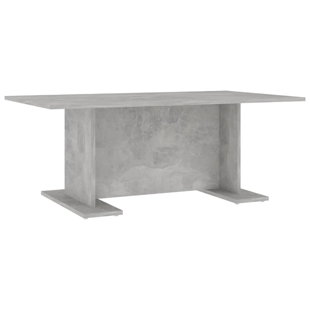 Couchtisch Betongrau 103,5x60x40 cm Holzwerkstoff