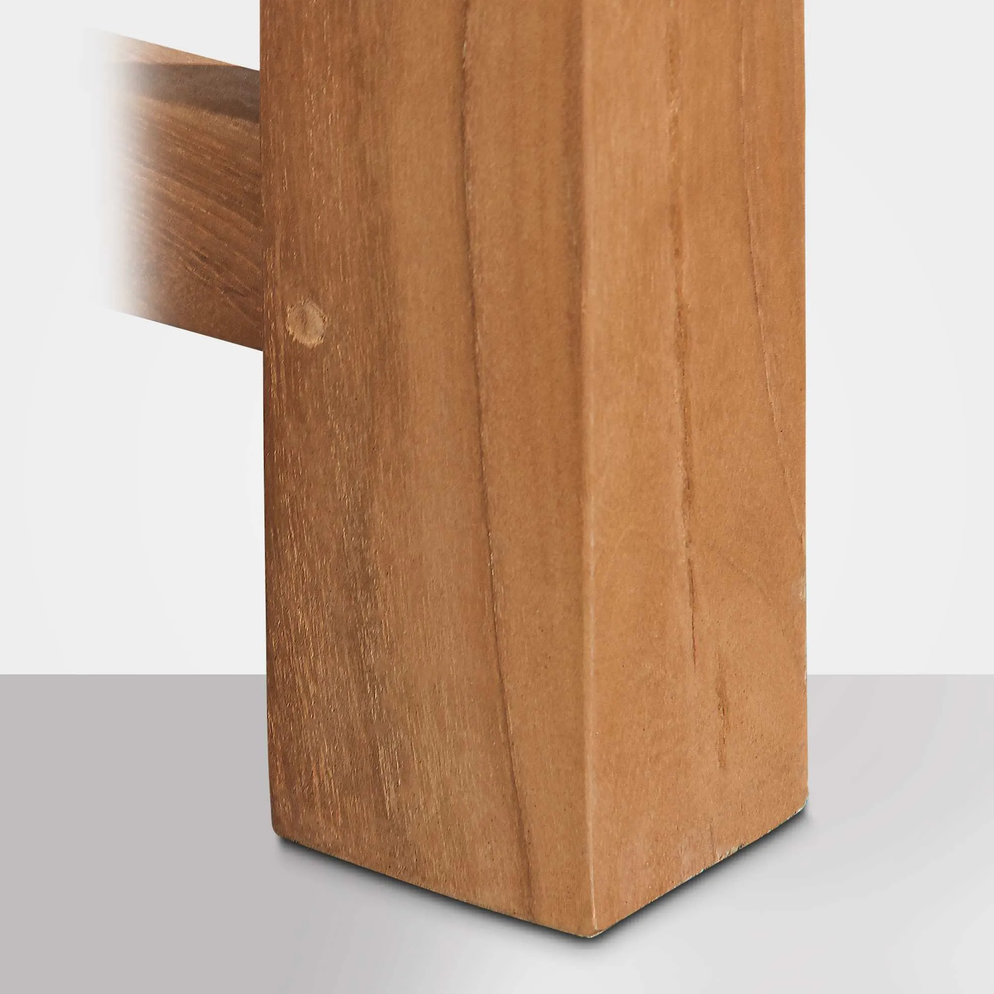 Gartenbank Jackson V2 150x61x93 Naturholz Teak