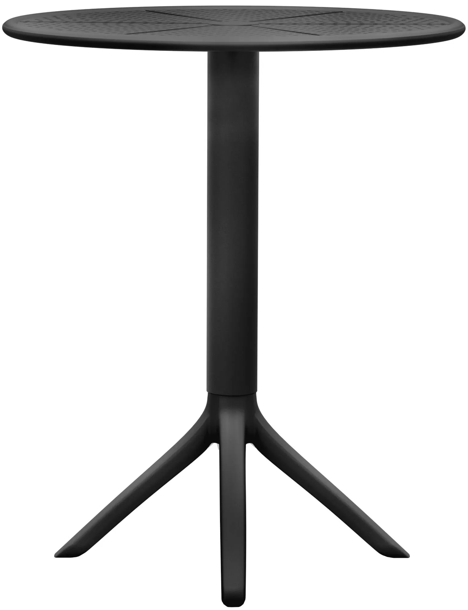 Gartenmöbel-Set Torin 162x85x60 cm schwarz