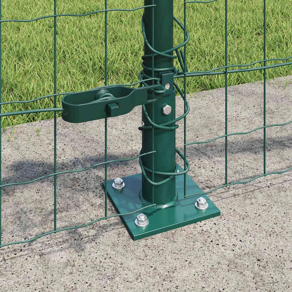 Outdoor-Zaunpaneel Set 5000 x 3,2 x 60 cm in Grün