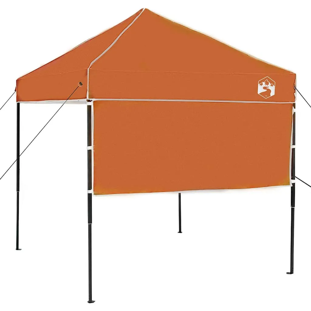 Pop-up Himmelzelt 194 x 194 x 251 cm in Orange für den Außenbereich