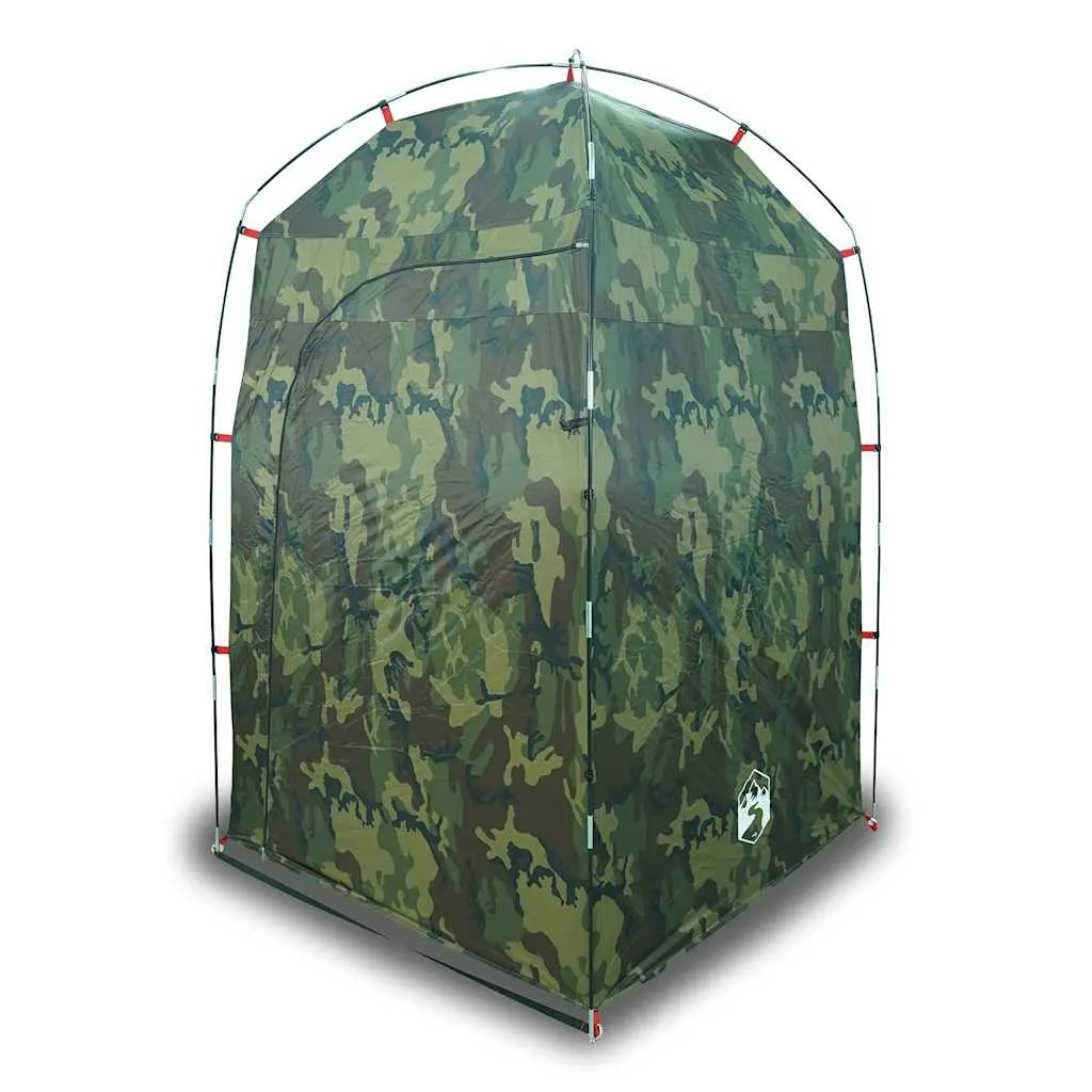 Duschzelt 140x140x213 cm in Tarnung - Wasserdicht und Tragbar