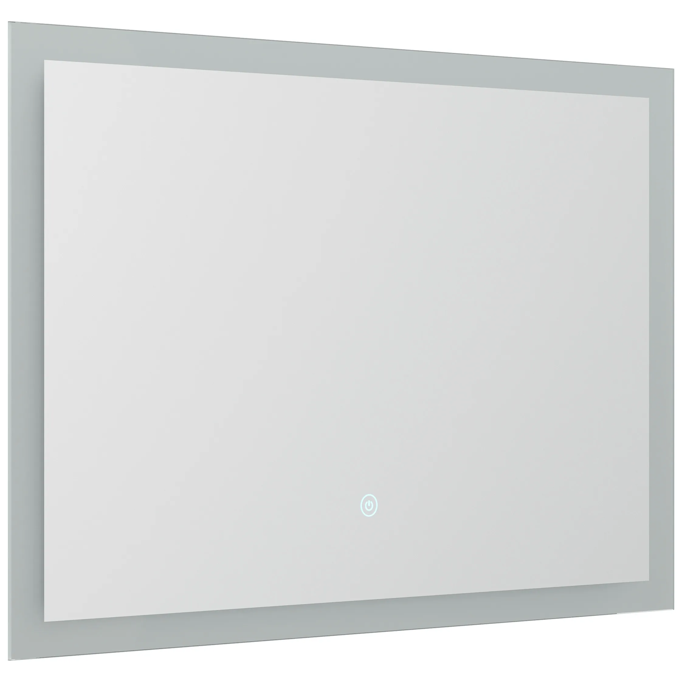 LED Spiegel 80x53 cm mit Touch Bedienung