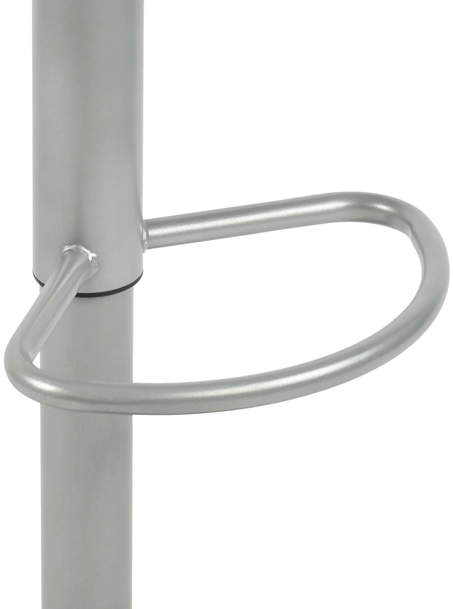 Barhocker Williston 2er Set 58-78 cm Silber