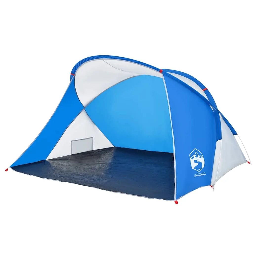 Strandzelt Azurblau 225/190 x 158 x 115 cm für 2 Personen
