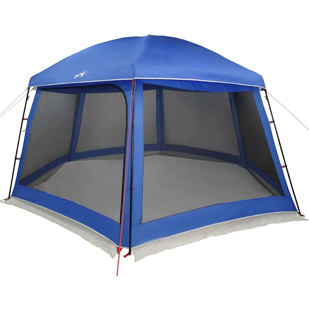 Poolzelt Azurblau 512x458x255 cm mit abnehmbarem Überzelt