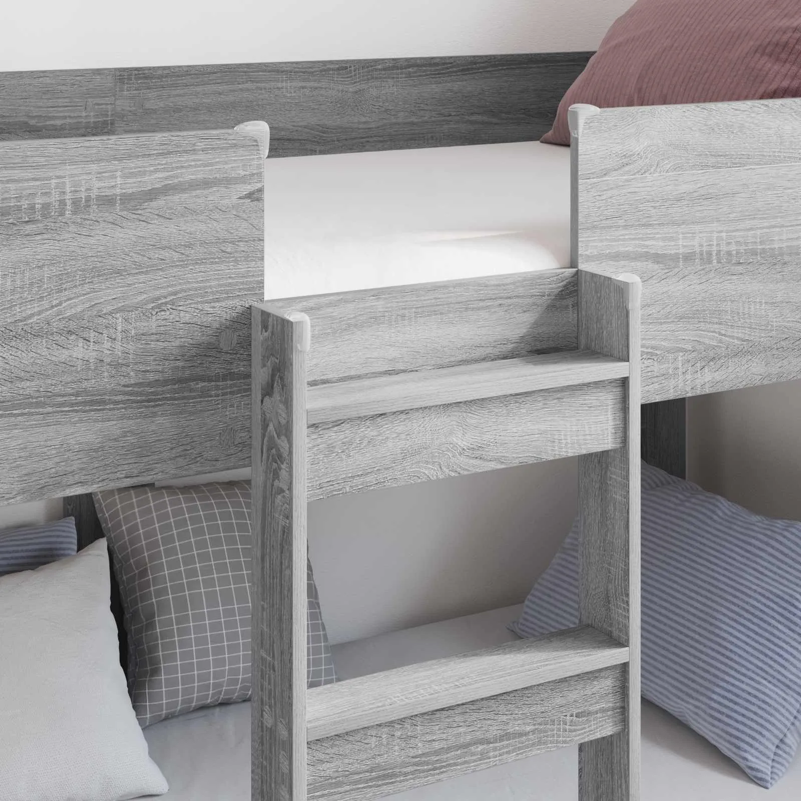Etagenbett 196 x 89 x 117 cm Sonoma-Grau