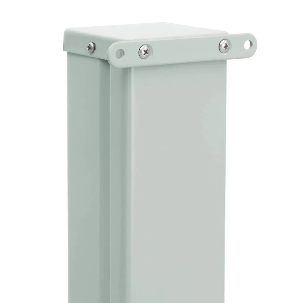 Seitenmarkise 140 x (0-600) cm in Creme und Grau