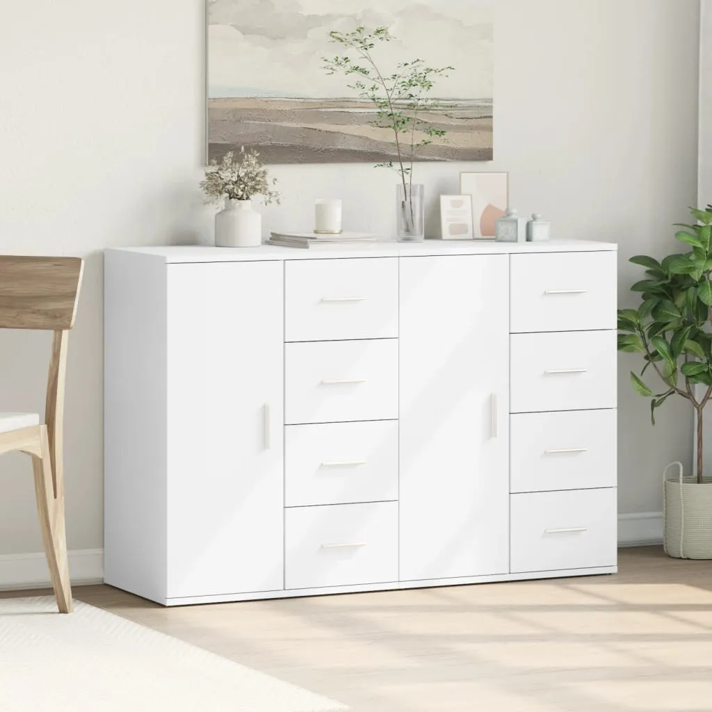 Weißes Sideboard aus Holzwerkstoff 59 x 39 x 80 cm