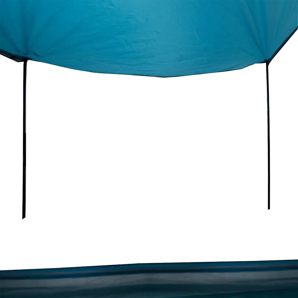 Campingzelt Blau 214 x 125/161 x 120 cm Wasserdicht für 2 Personen
