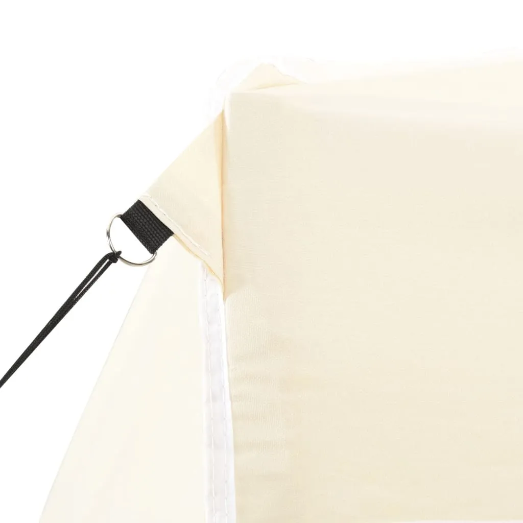 Faltbares Partyzelt 2x2x3,15 m Creme mit UV- und Wasserbeständigem Dach