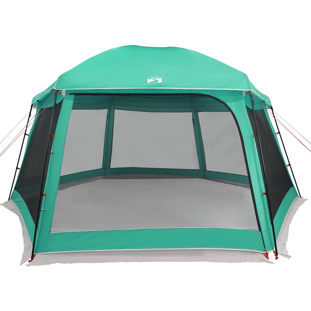Poolzelt Meergrün 512 x 458 x 255 cm Wasserdicht mit Abnehmbarem Überzelt