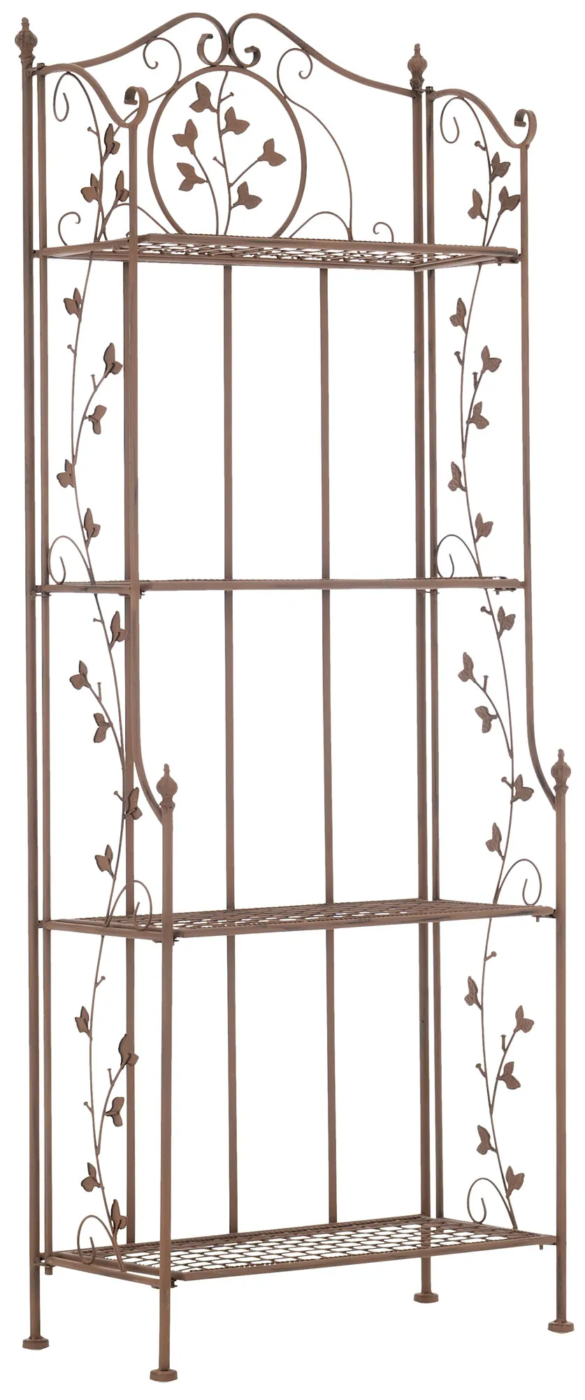 Standregal Arona 158x60x33 cm antik braun