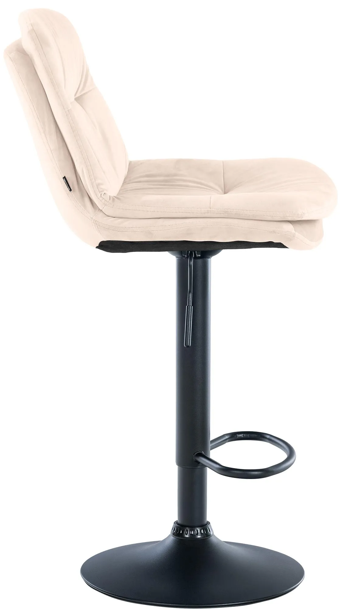 Barhocker Laurel 94-113x46x54 cm Creme