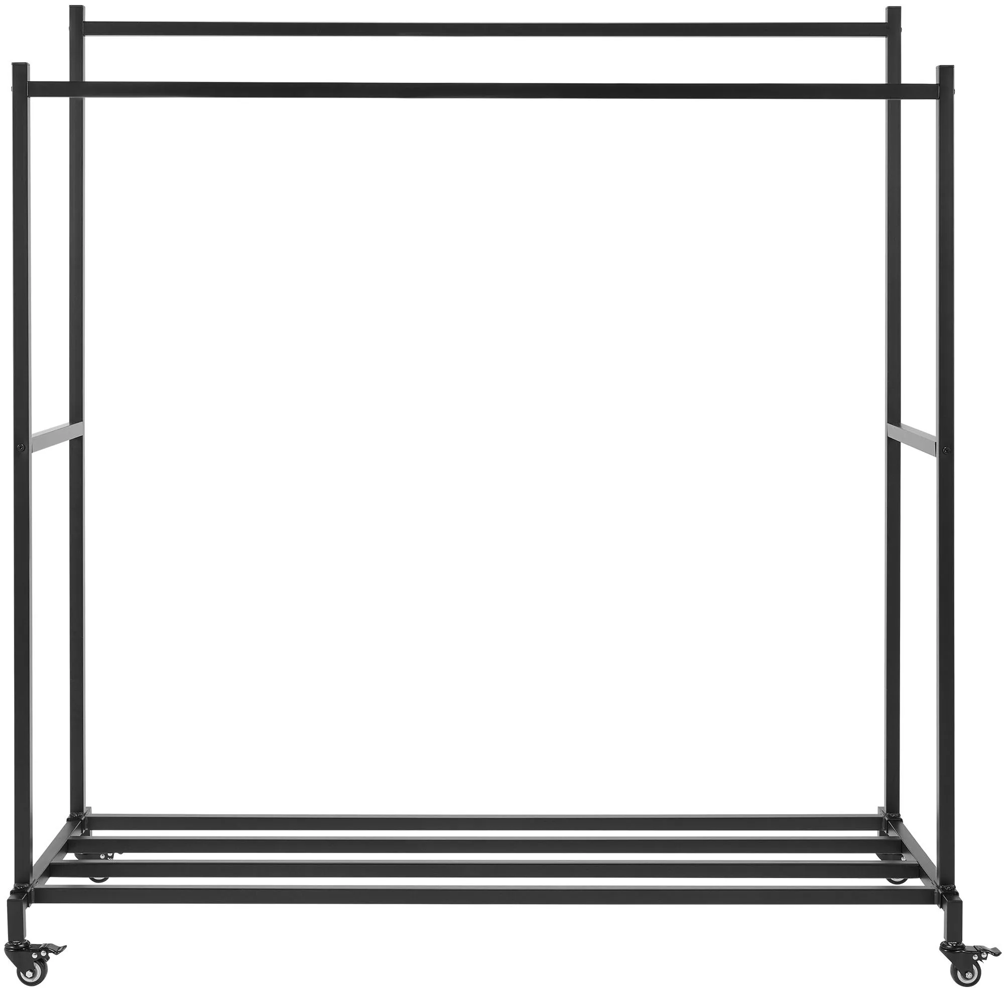 Kleiderständer Lieska 150x62x160 cm schwarz