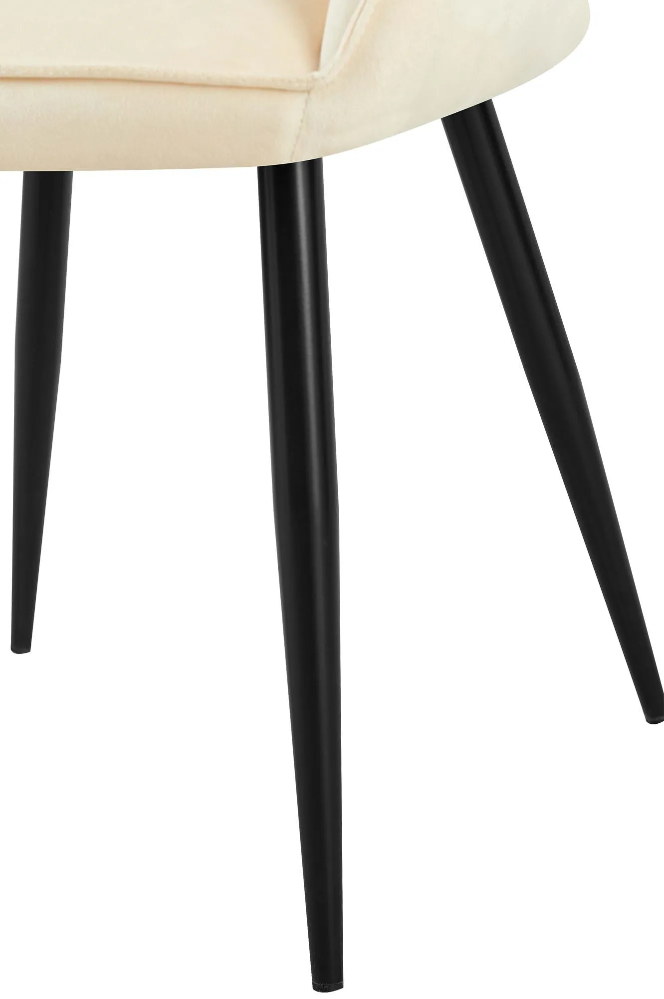 Esszimmerstuhl Boise 84x60x60 cm Creme