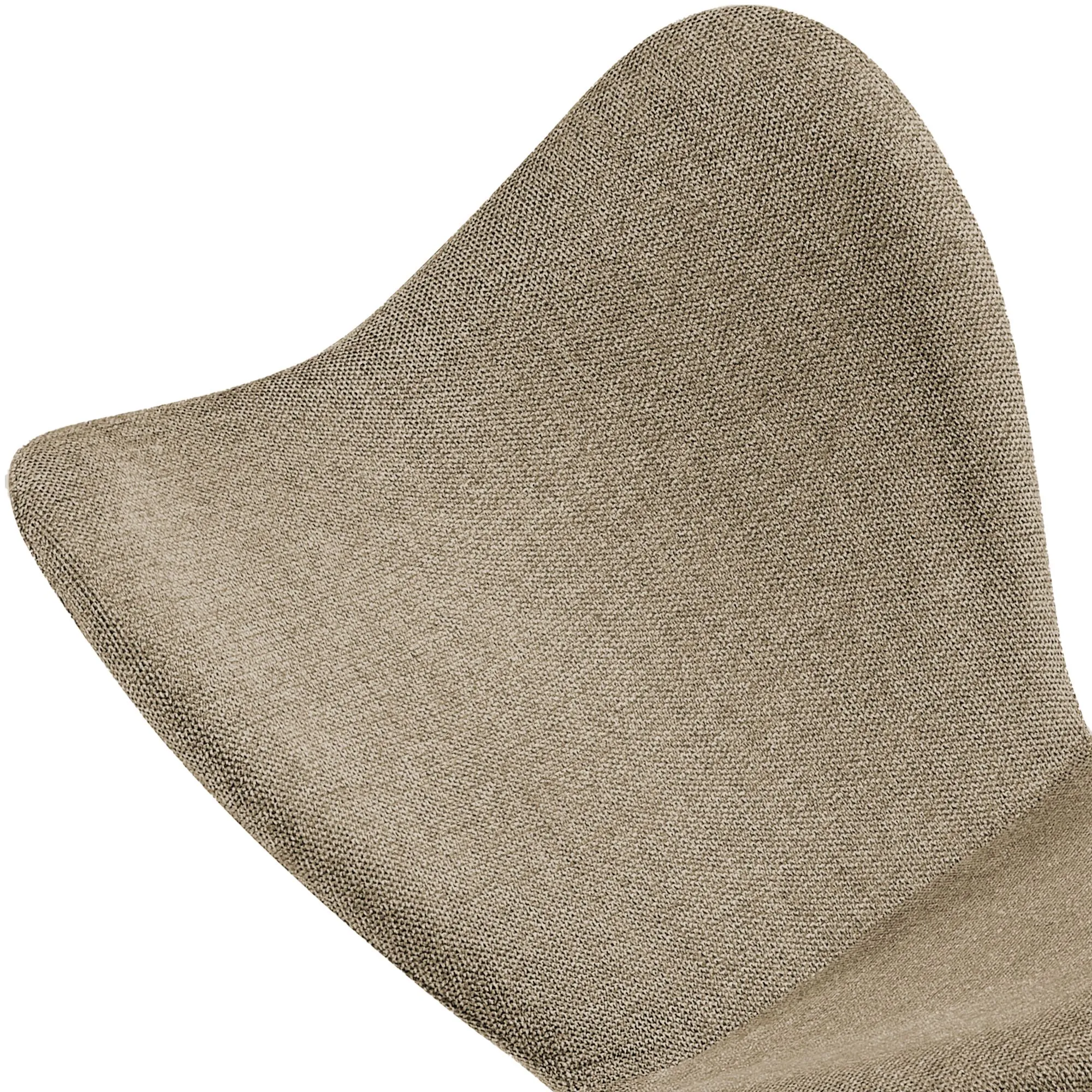 Esszimmerstuhl Maika 80x50x58 cm taupe