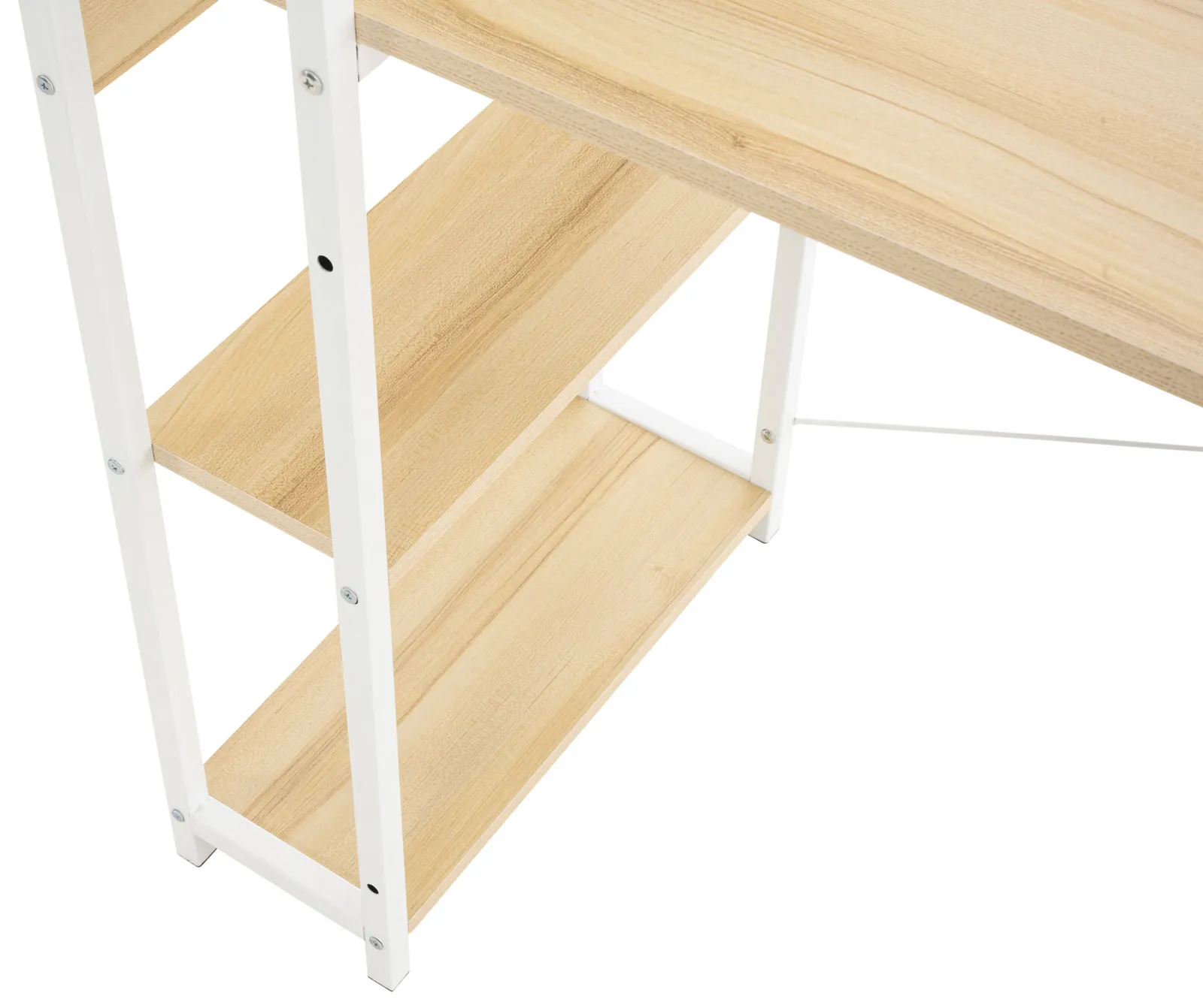 Schreibtisch Poe 120x44x111 cm Ahorn