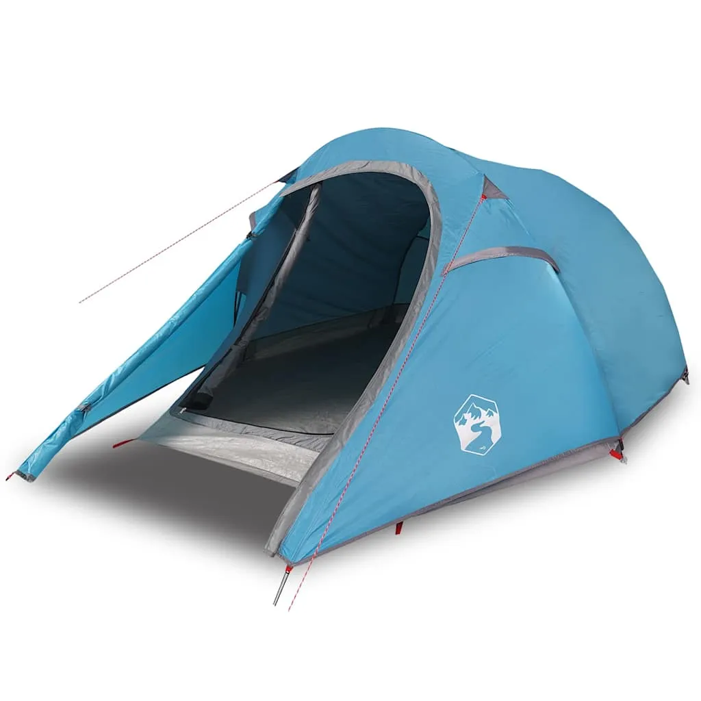 Campingzelt Tunnelzelt Blau 272x133x100 cm für 2 Personen