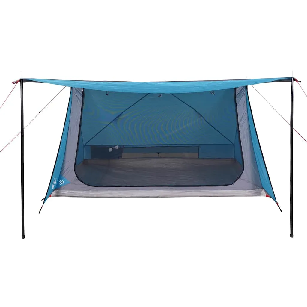 Campingzelt Blau 214 x 125/161 x 120 cm Wasserdicht für 2 Personen