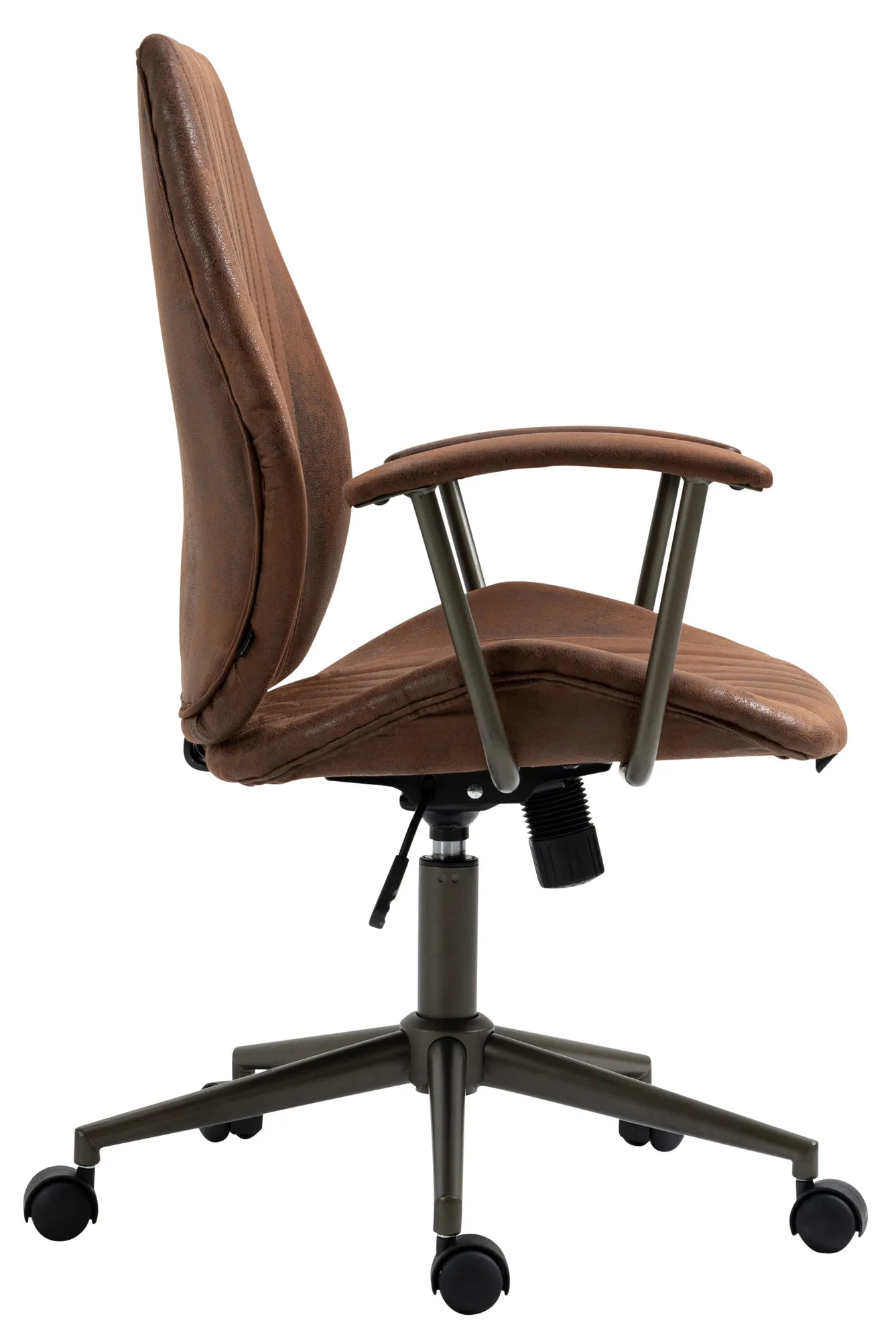 Bürostuhl Nampa 97-107x69x61 cm cognac