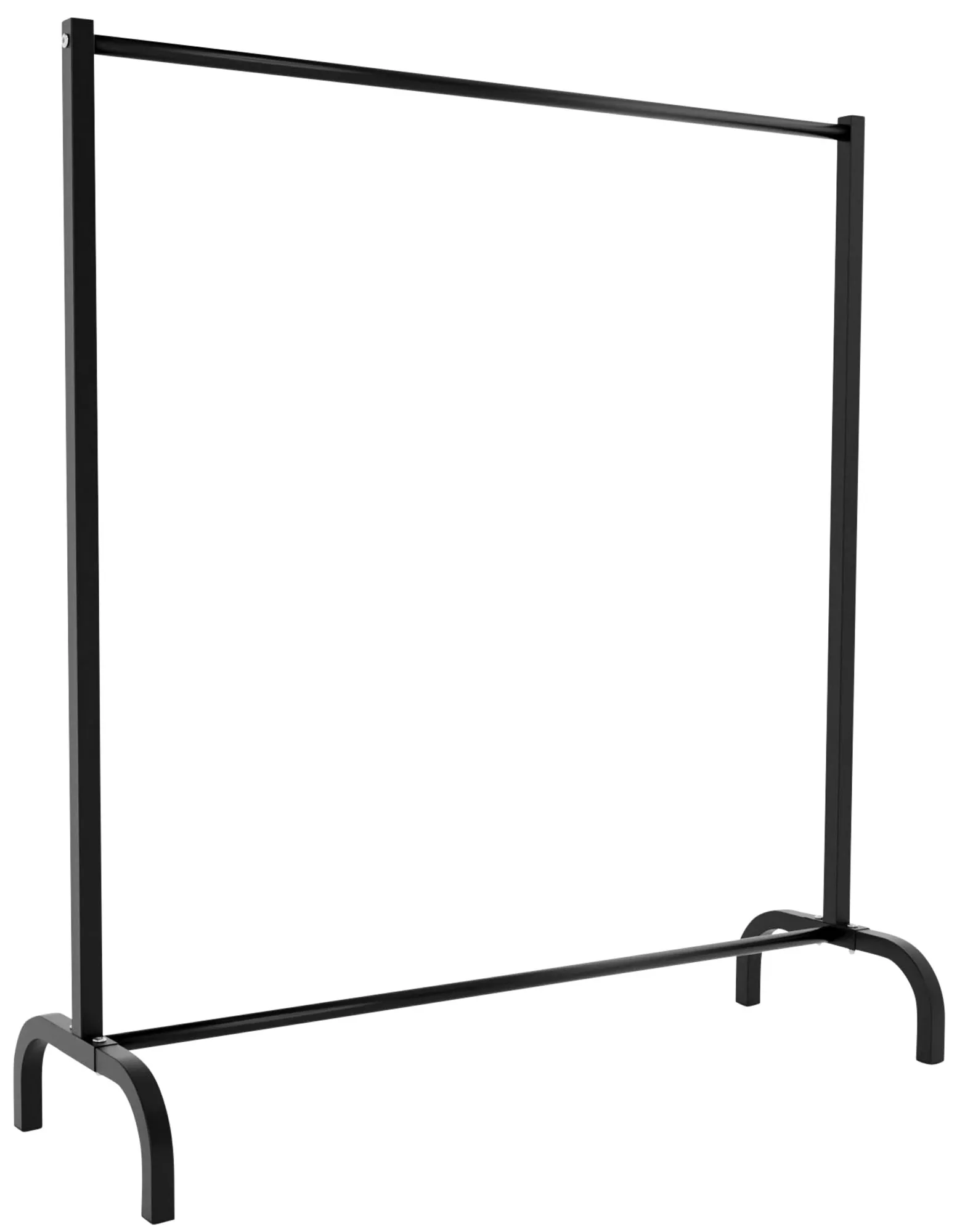 Kleiderständer Lara 120x38x120 cm schwarz