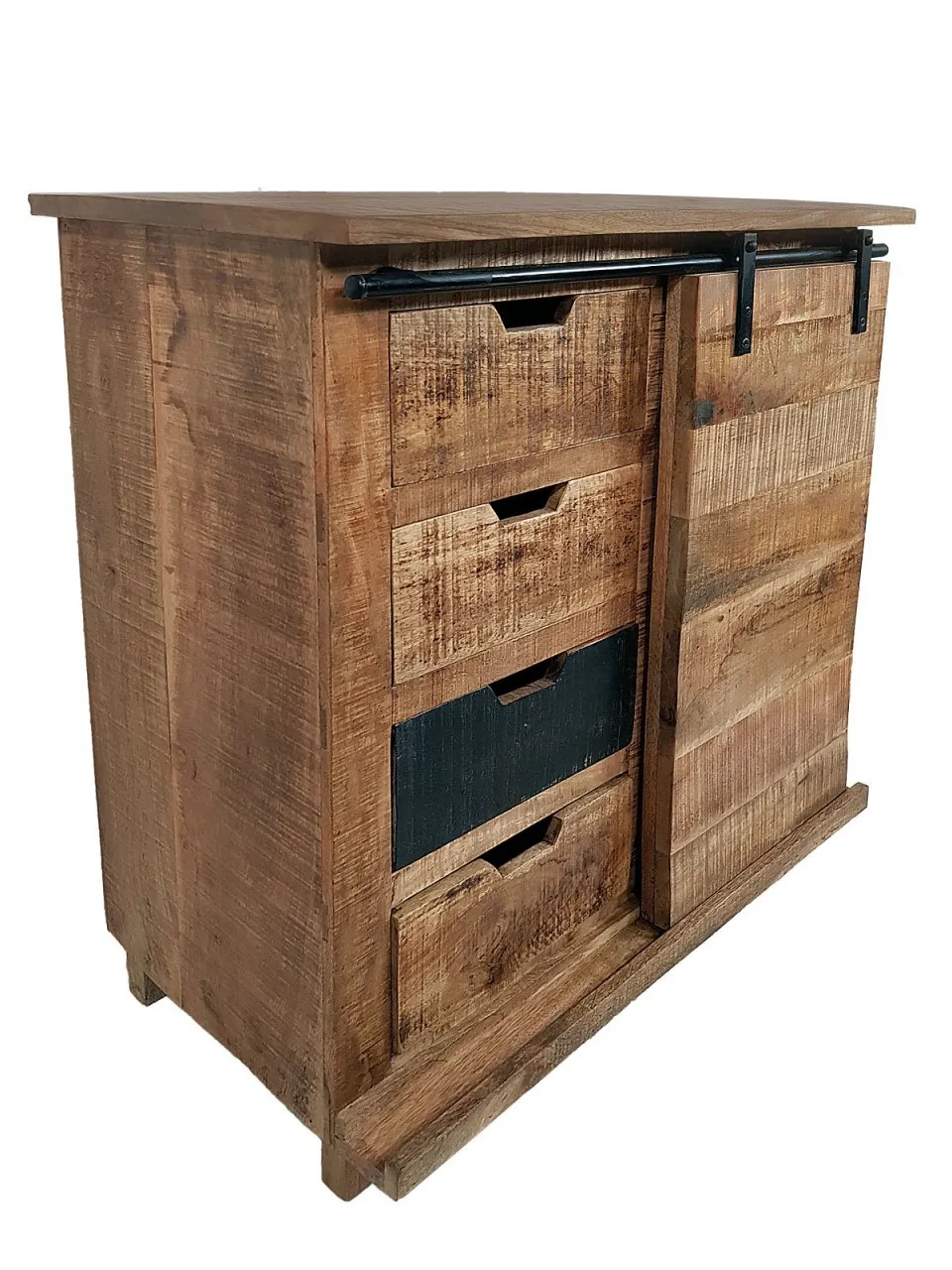 tinkaro Schubladen Kommode TUBA Mangoholz Anrichte Braun tinkaro Schubladen Kommode TUBA Mangoholz Anrichte Braun