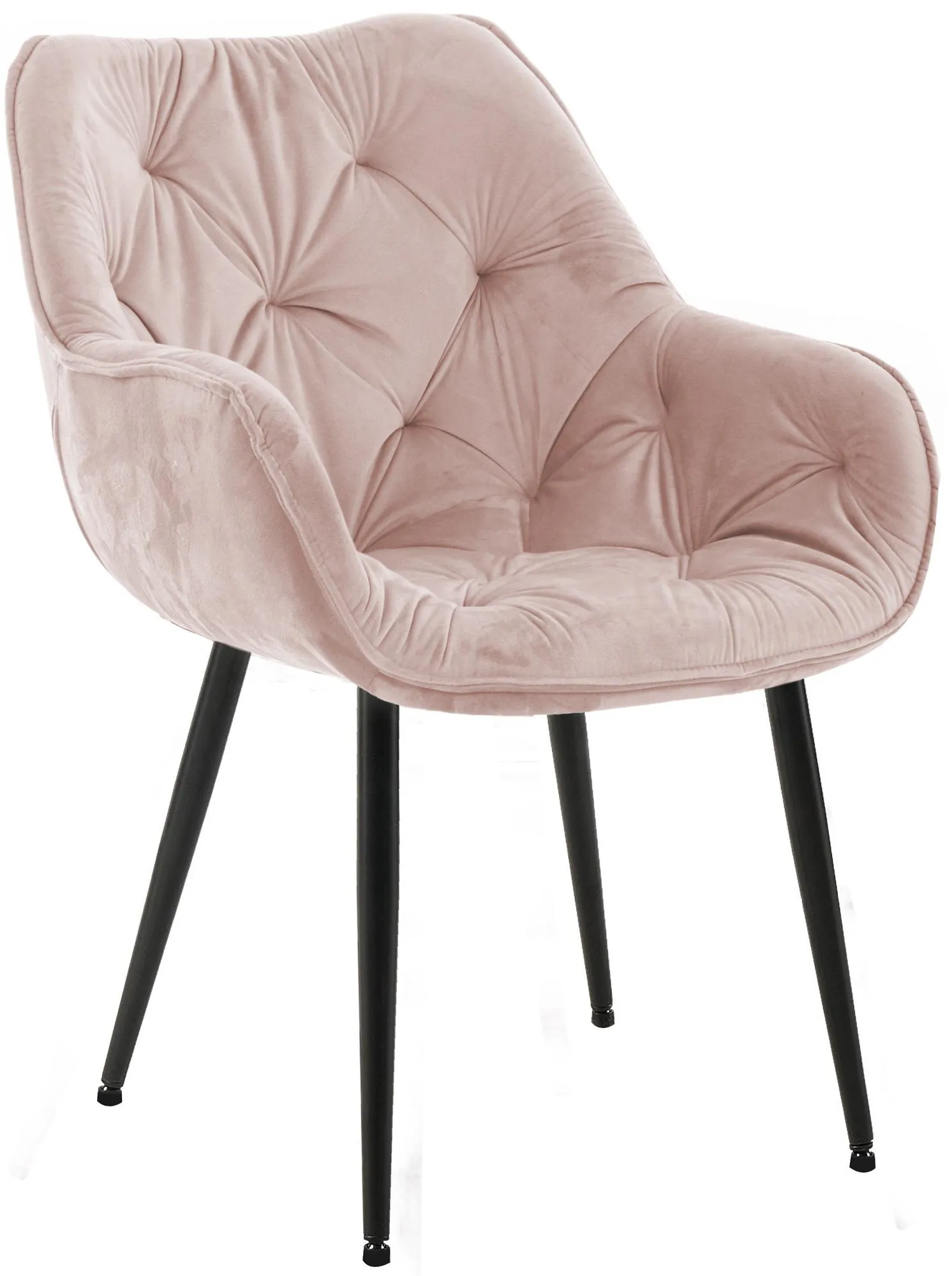 Esszimmerstuhl Tanna 83x58x62 cm pink