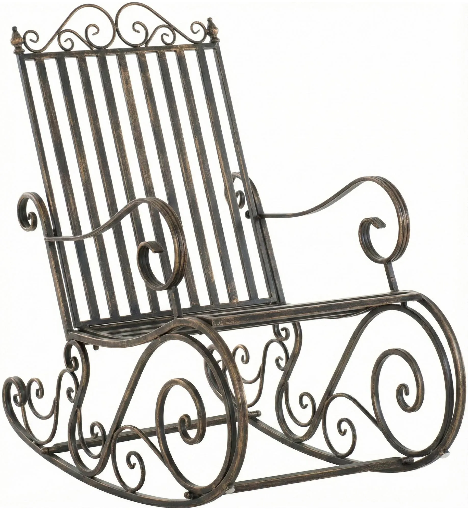 Schaukelstuhl Smilla 94x56x90 cm Bronze