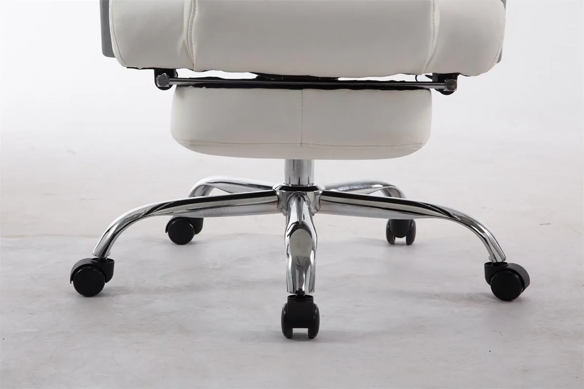Bürostuhl Pacific 118-127x68x64 cm weiß