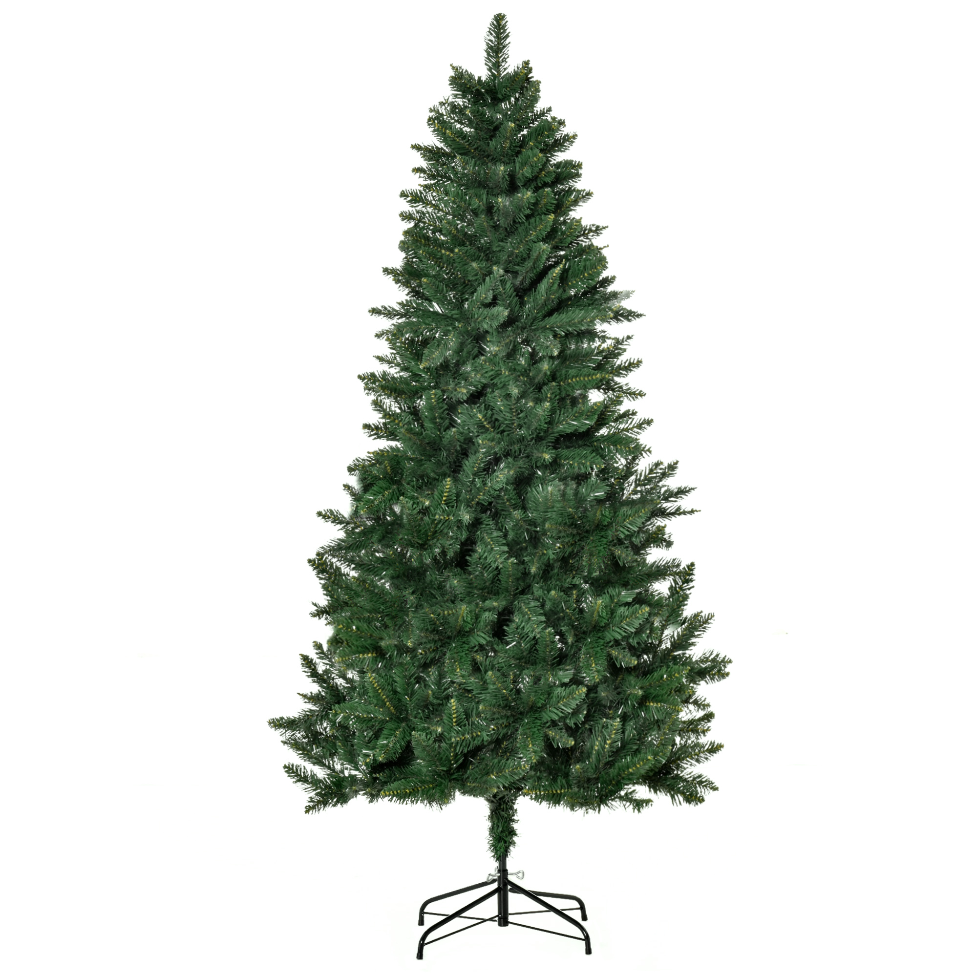 Künstlicher Weihnachtsbaum Kiefer 180 cm mit Metallständer Grün