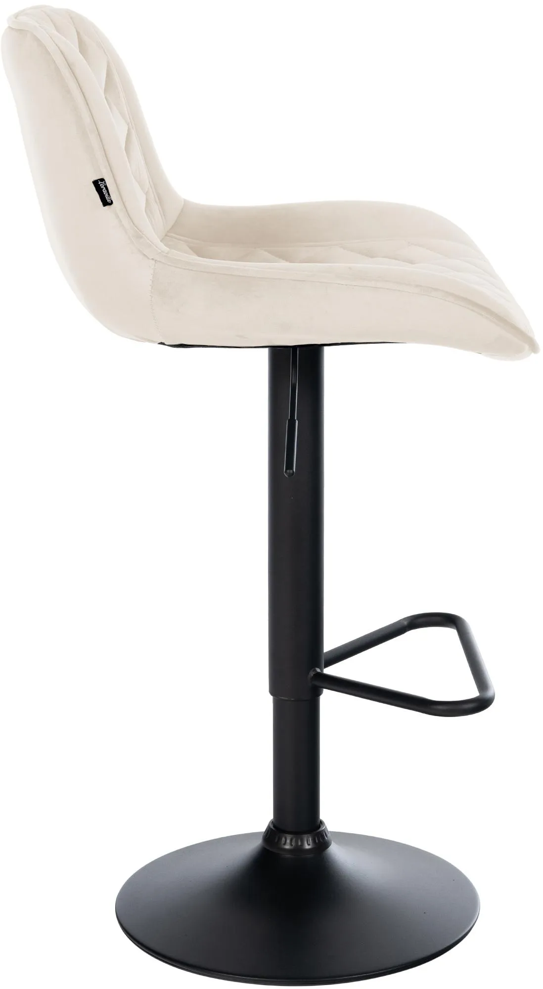 Barhocker Kasson 2er Set 84x50x52 cm creme