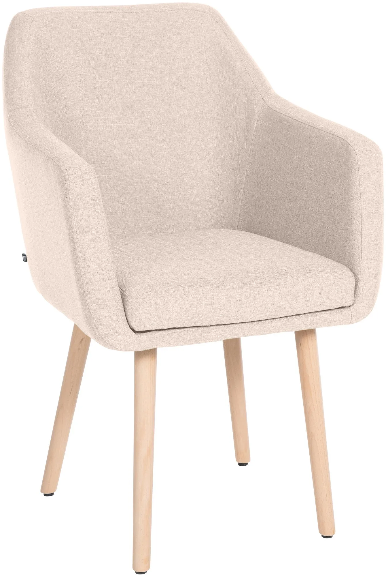 Besucherstuhl Utrecht 88x61x57,5 cm Beige