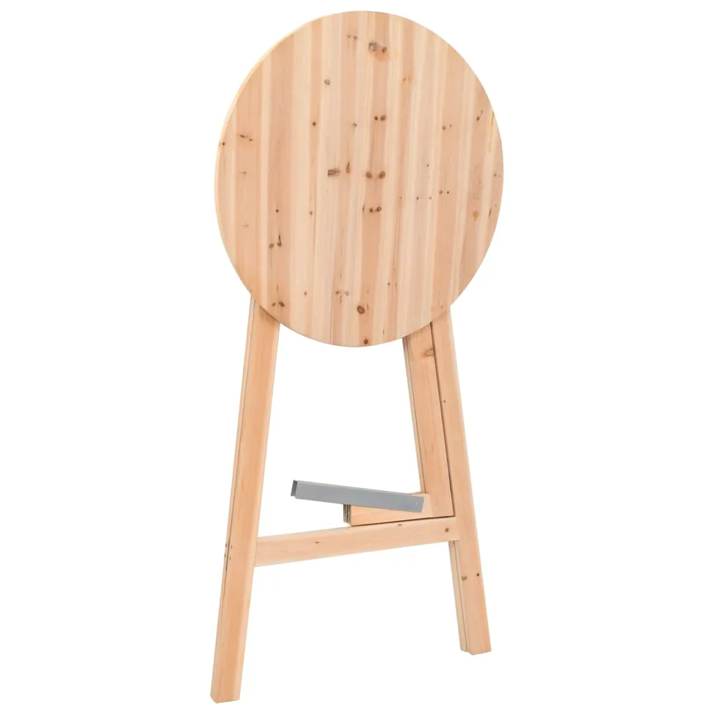 Massivholz Echtholz Bartisch klappbar 78x109 cm naturfarben