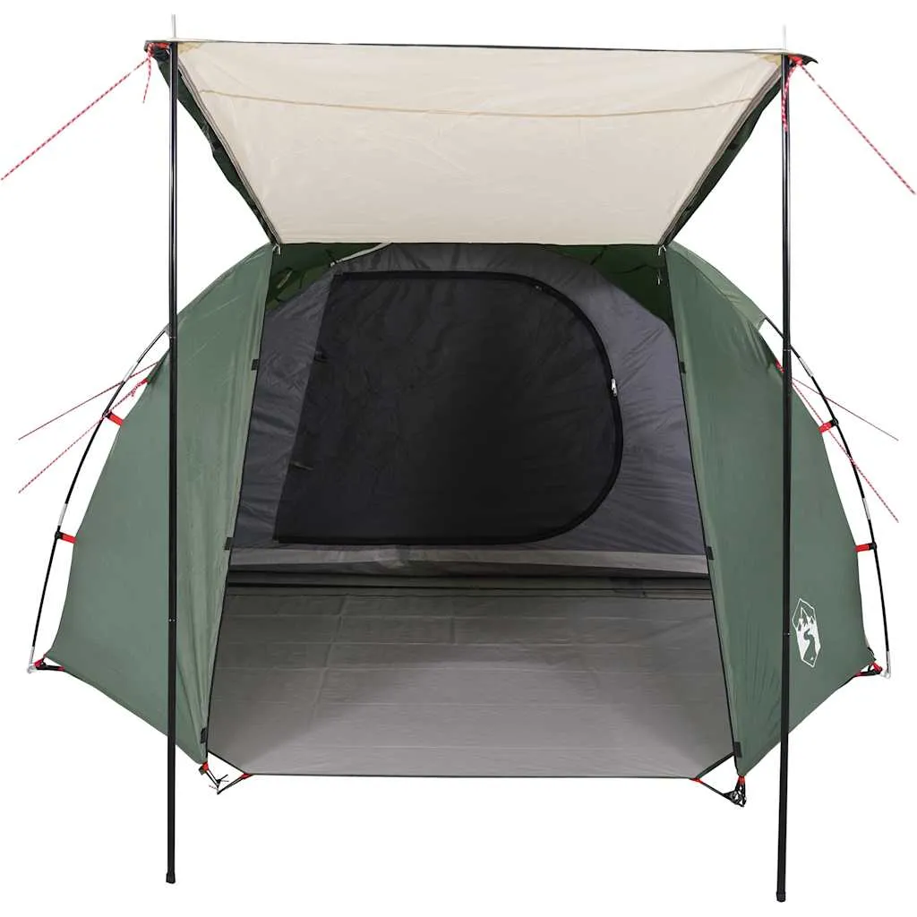 Campingzelt Grün 210x240x143 cm Innenzelt, 420x260x153 cm Außenzelt