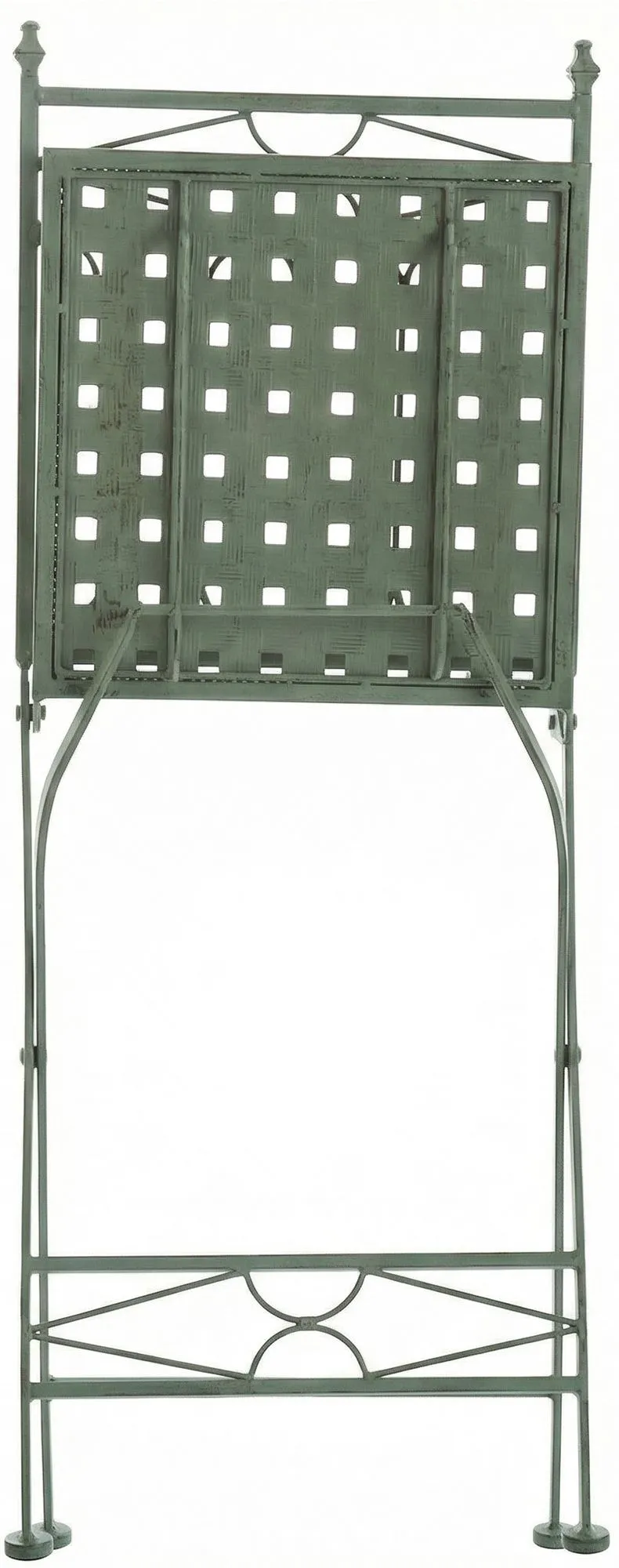 Klappstuhl Asina 2er Set 94x42x40 cm antik-grün