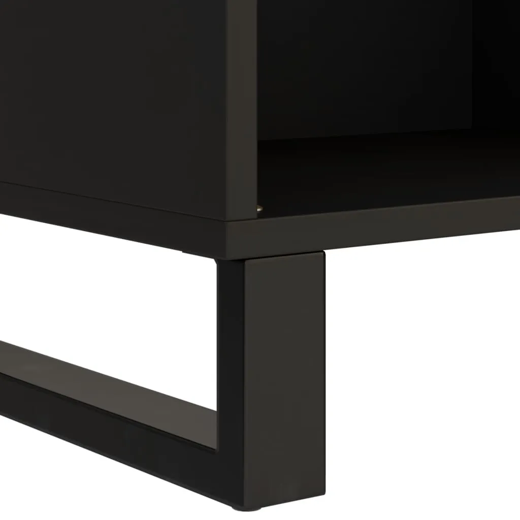 Beistelltisch 85x33x75 cm Altholz Massiv