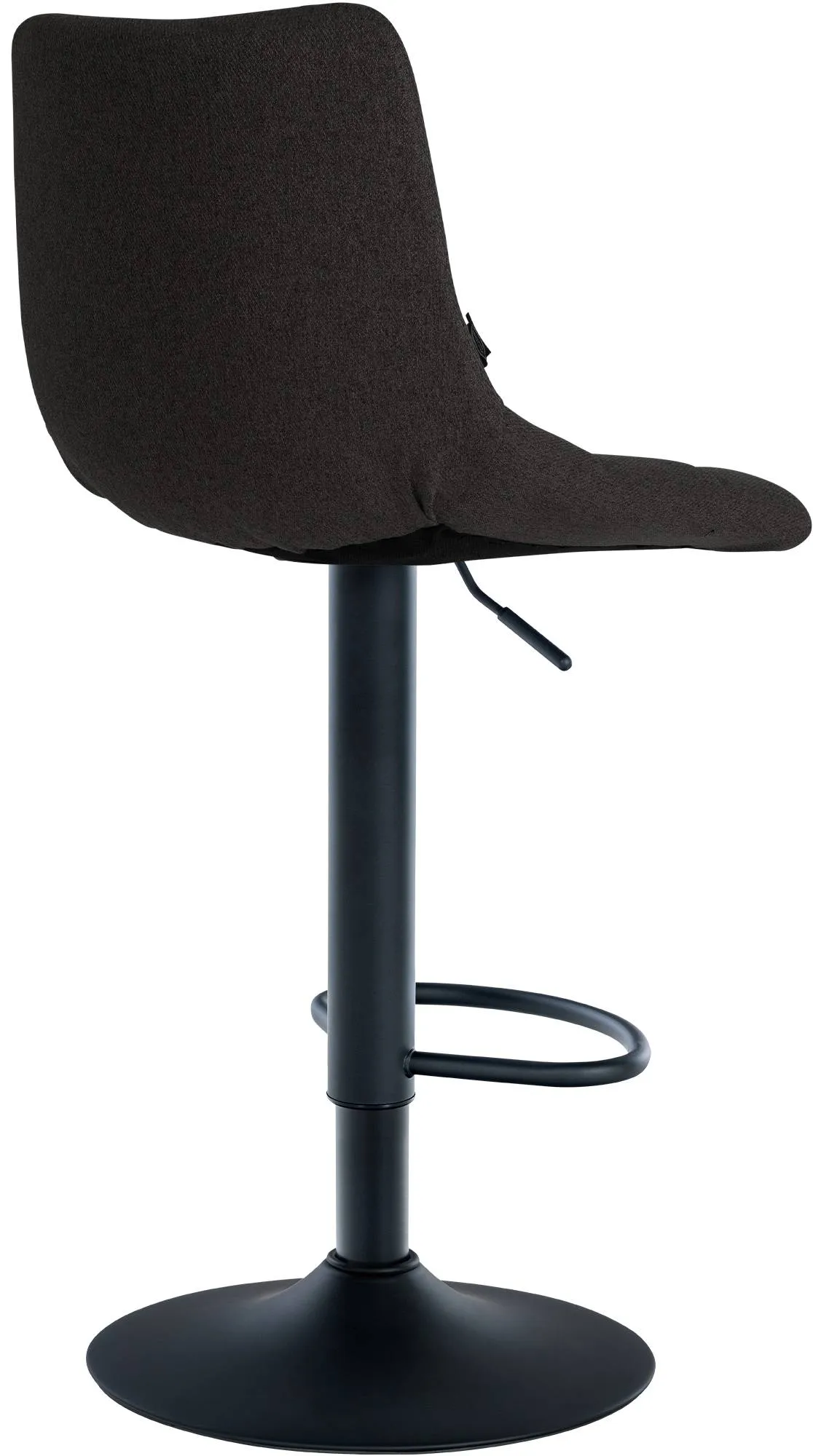 Barhocker Jerry Set 2-teilig 87-108,5 cm Schwarz