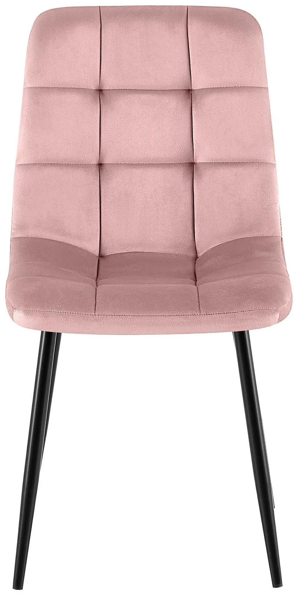 Esszimmerstühle Antibes 4er Set 84x45x55 cm pink