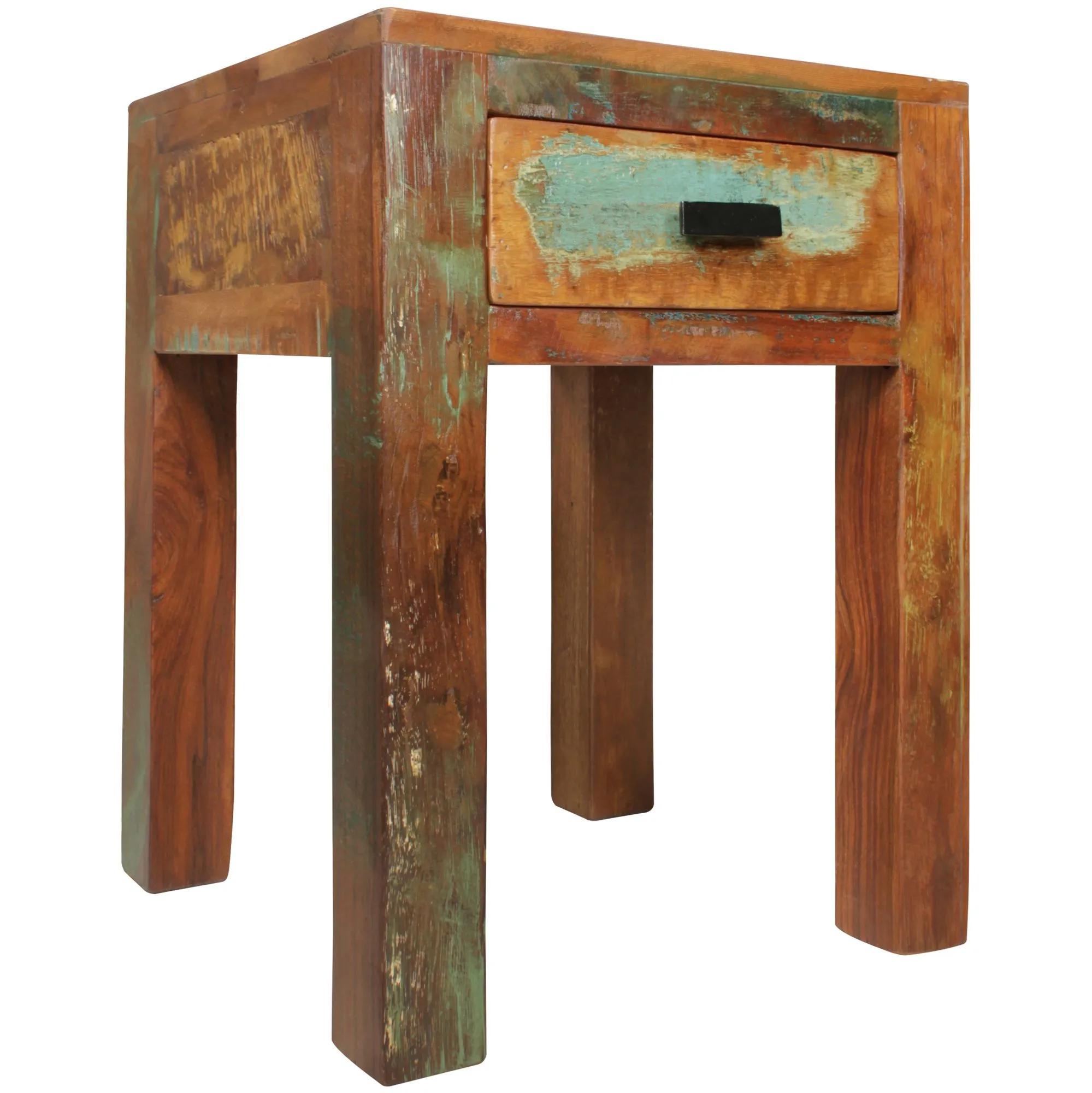 tinkaro Nachttisch eckig CANIO Massivholz Mango (recycelt) Nachtkästchen Braun tinkaro Nachttisch eckig CANIO Massivholz Mango (recycelt) Nachtkästchen Braun