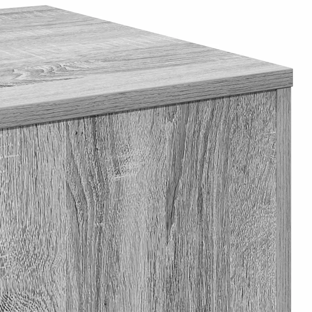 Beistelltisch-Set Grau Sonoma 45x45x45, 35x35x35, 24x24x24 cm