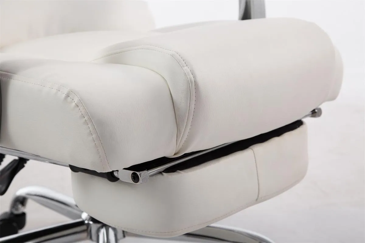 Bürostuhl Pacific 118-127x68x64 cm weiß
