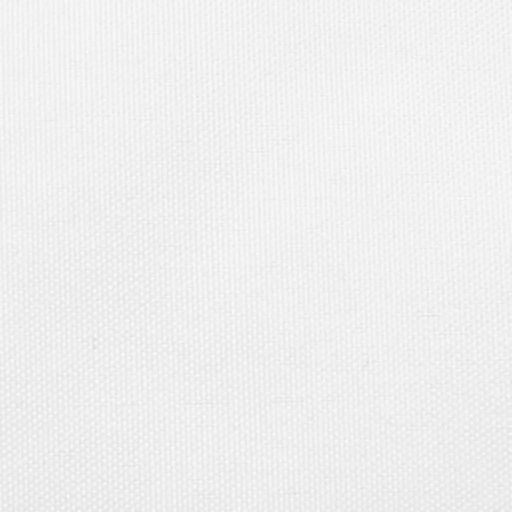Sonnensegel Trapez 2/4 x 3 m Weiß PU-beschichtetes Oxford-Gewebe