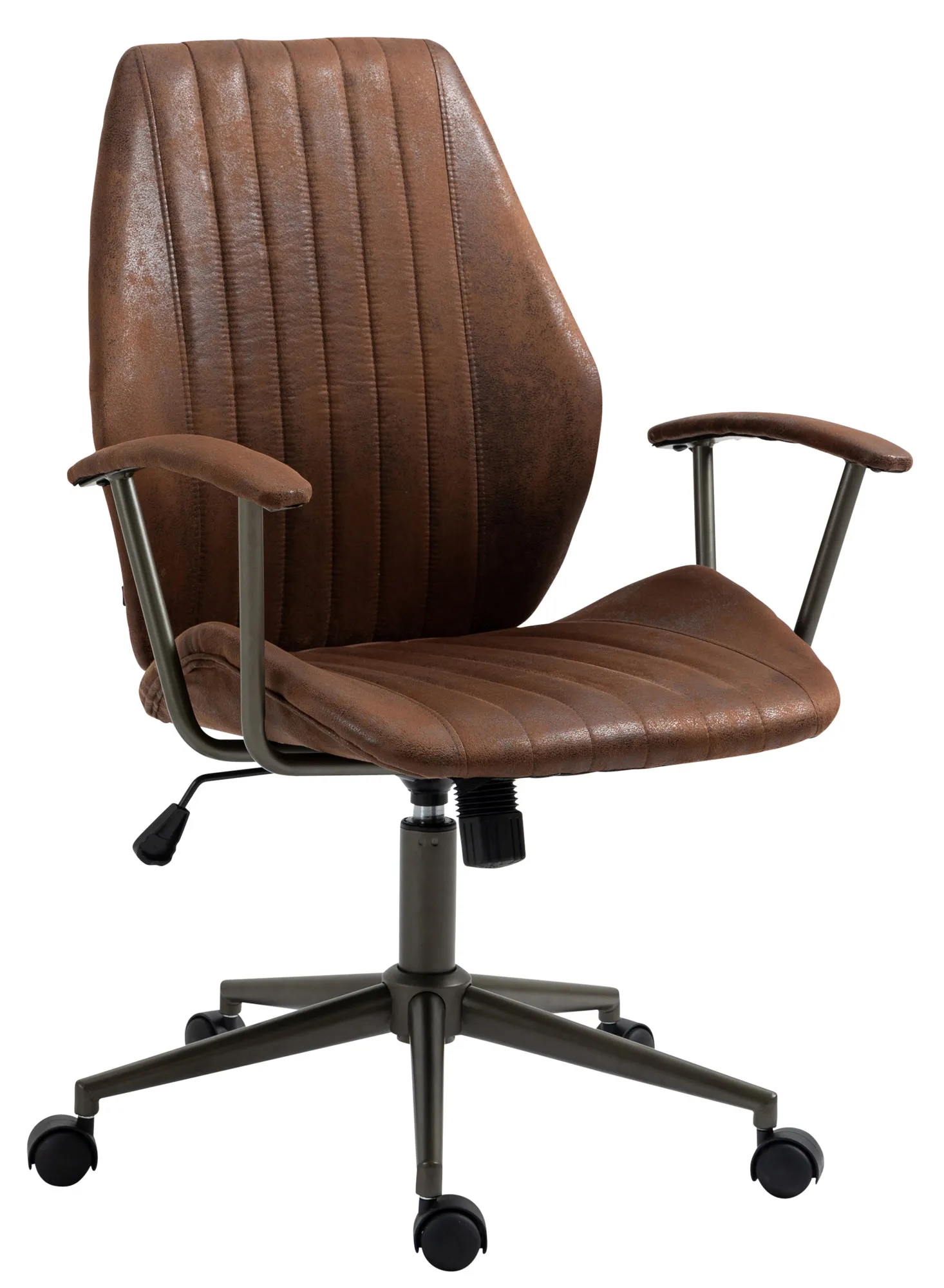Bürostuhl Nampa 97-107x69x61 cm cognac