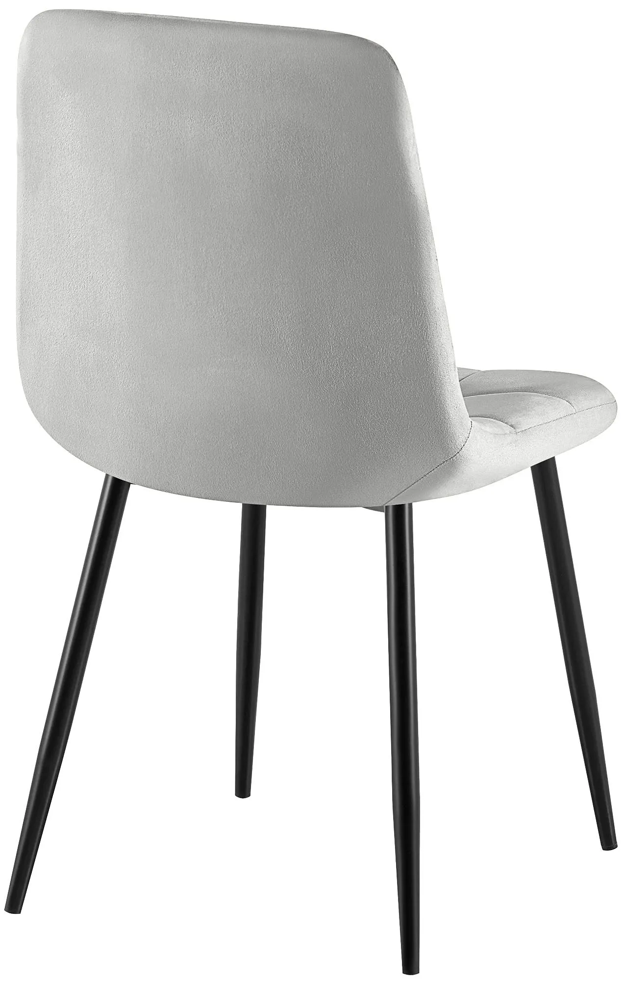 Esszimmerstühle Antibes 4er Set 84x45x55 cm grau