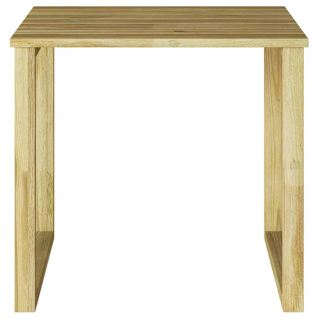 Tisch Natur 50,5 x 50 x 46 cm Imprägniertes Kiefernholz