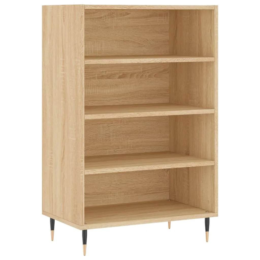 Highboard Sonoma-Eiche 57x35x90 cm Holzwerkstoff