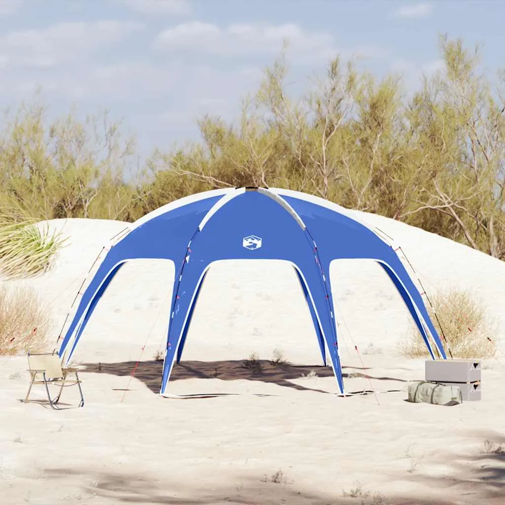 Partezelt Azurblau 525 x 525 x 255 cm - Wasserdicht und Tragbar